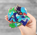 Megaman SF geo stellar/Enamel pin