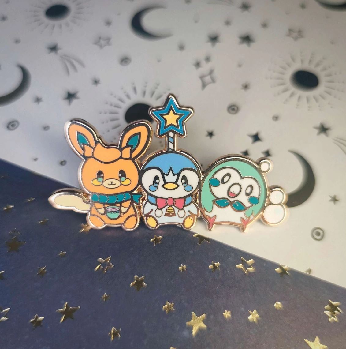 PKM / Winters Rime / enamel pin / Now shipping