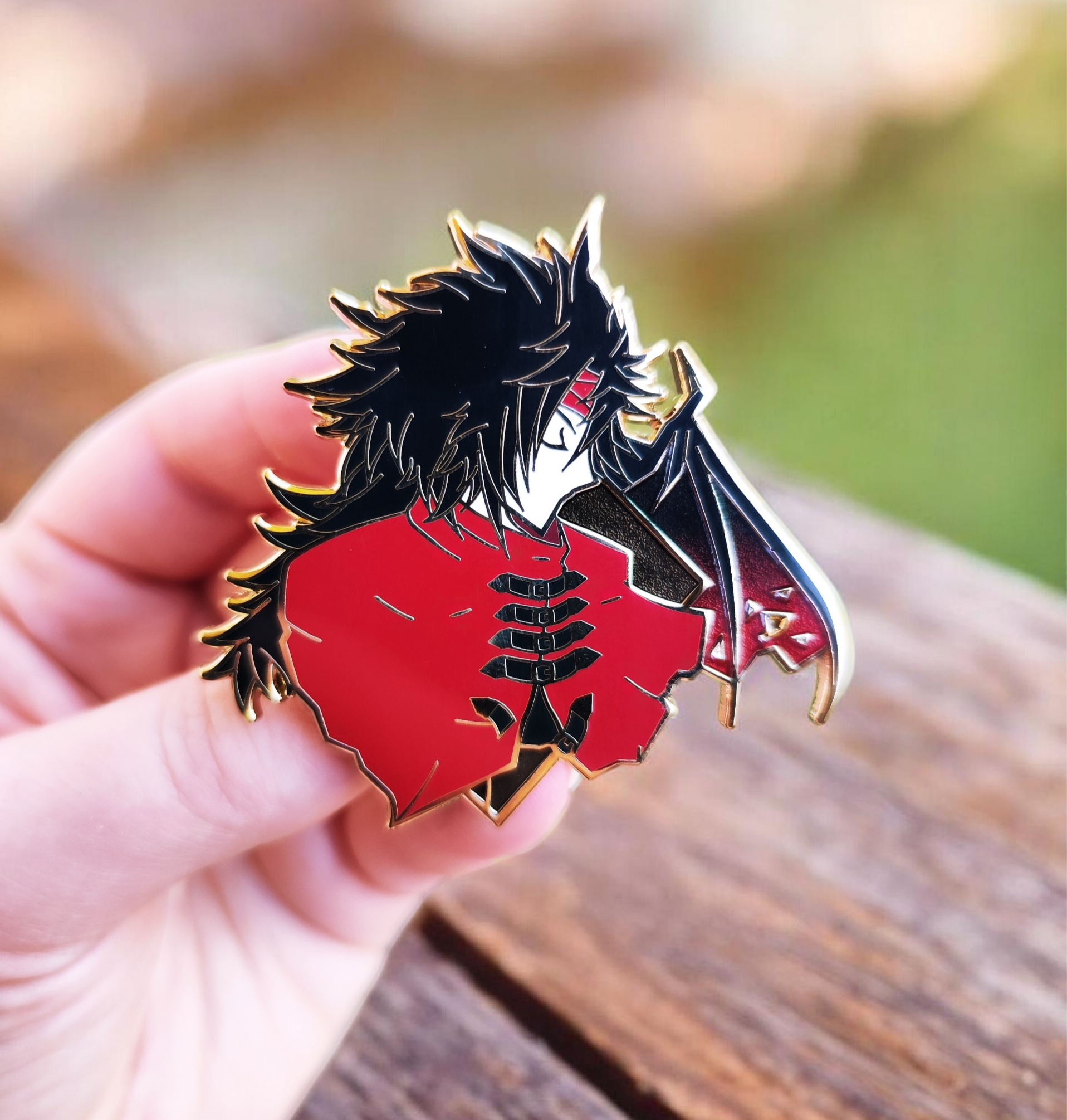 Vincent / FF7 / Enamel pin