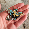 Jehuty/Zone of the enders/enamel pin