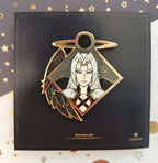 Final Fantasy VII Sephiroth Hard Enamel Pin / Gold Plated