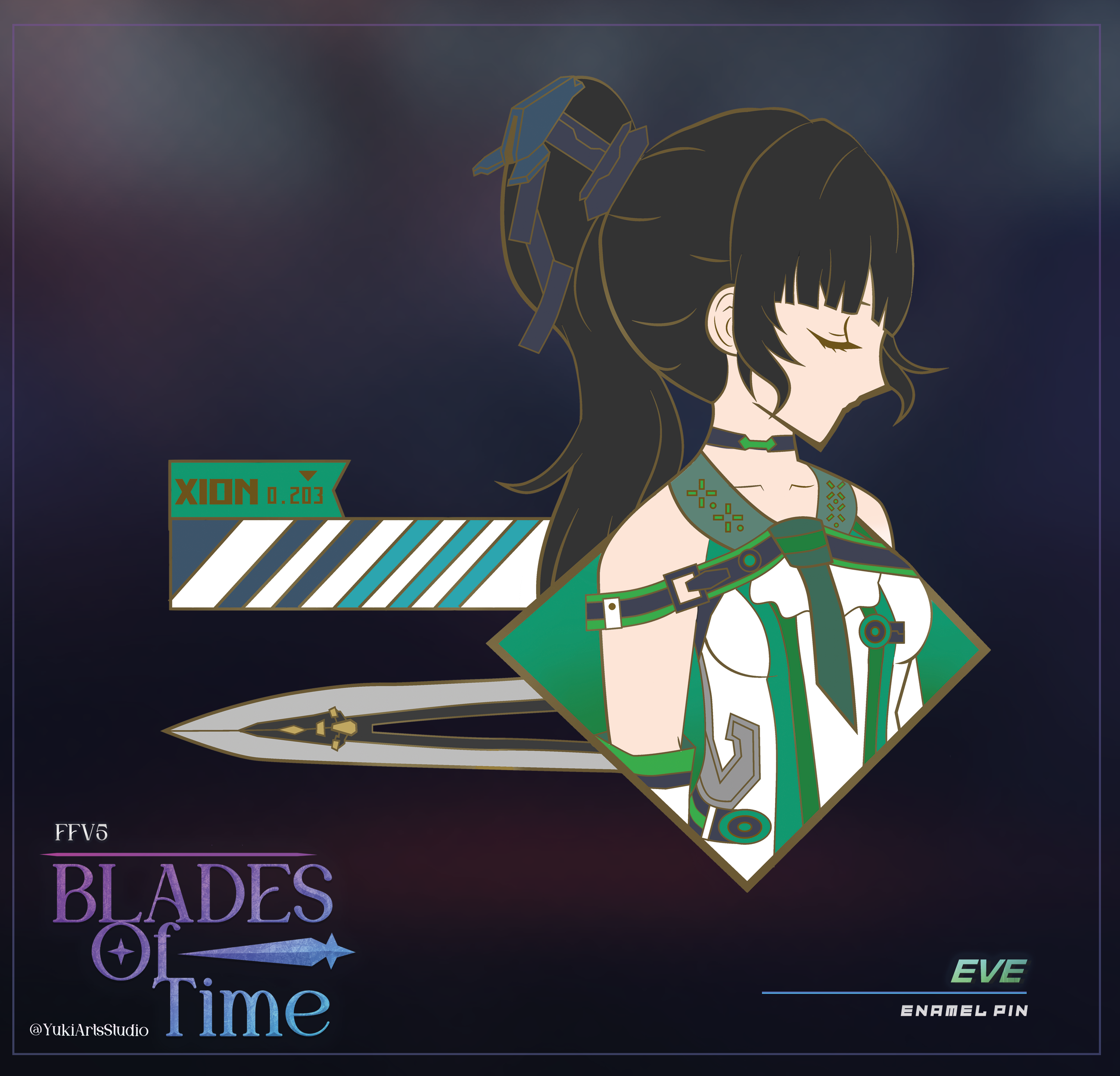 EVE / Stellar Blade /  Enamel pin (Pre-order)