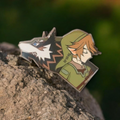 TP inspired / Legend of Zelda / Link enamel pin