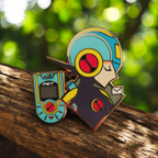 Megaman.exe / Battle network / enamel pin